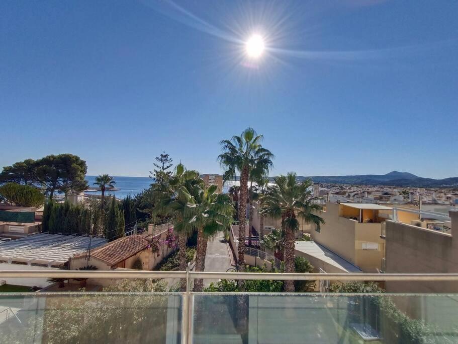 Javea Port Townhouse With Amazing Sea Views & Communal Pool Villa Exterior photo
