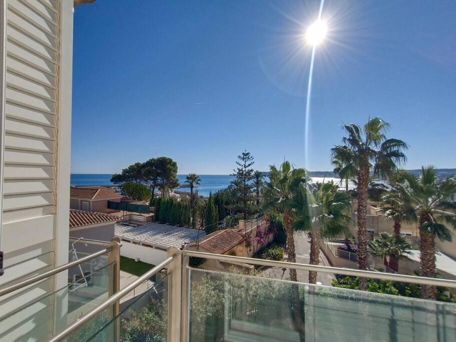 Javea Port Townhouse With Amazing Sea Views & Communal Pool Villa Exterior photo