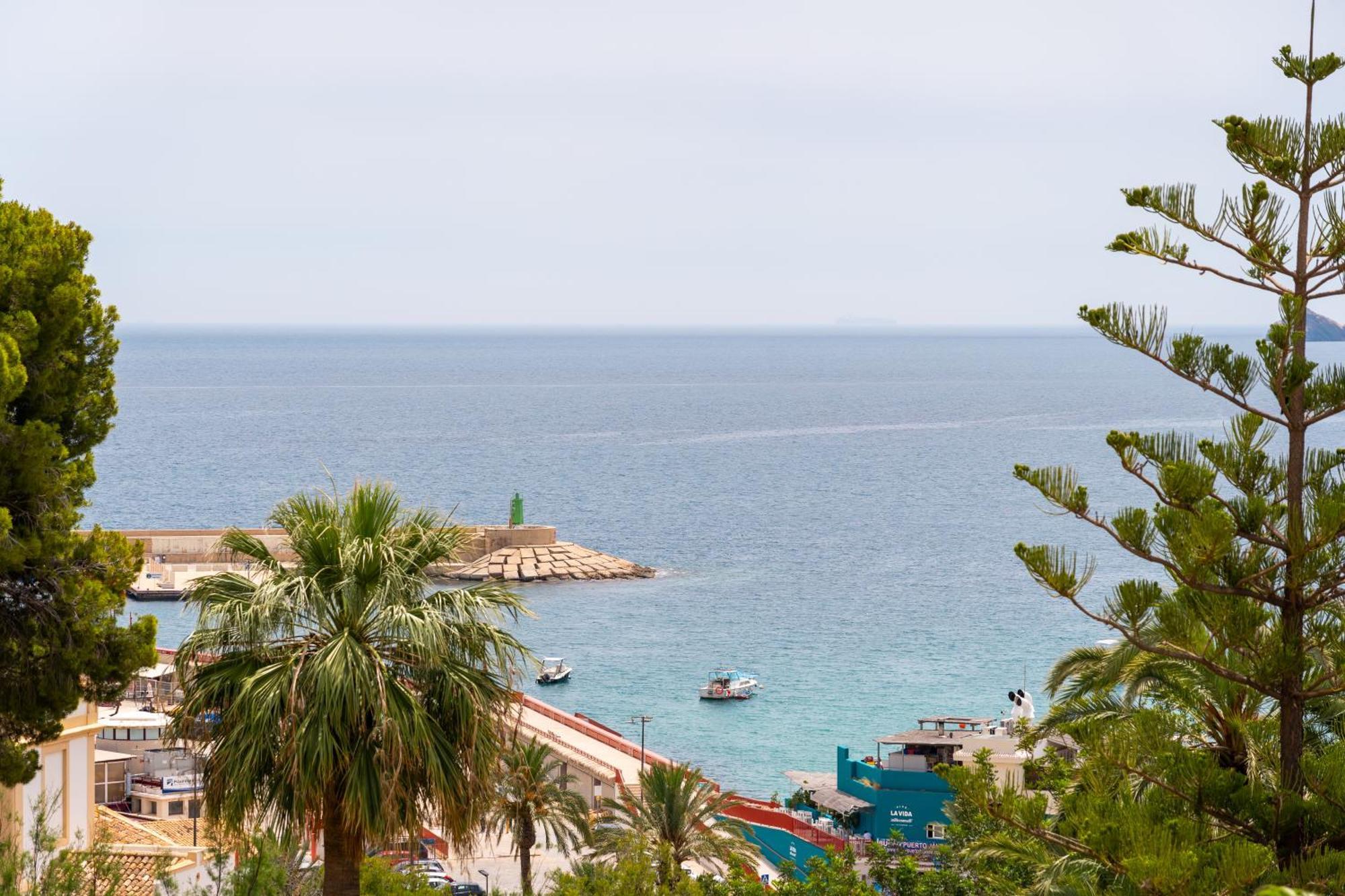 Javea Port Townhouse With Amazing Sea Views & Communal Pool Villa Exterior photo