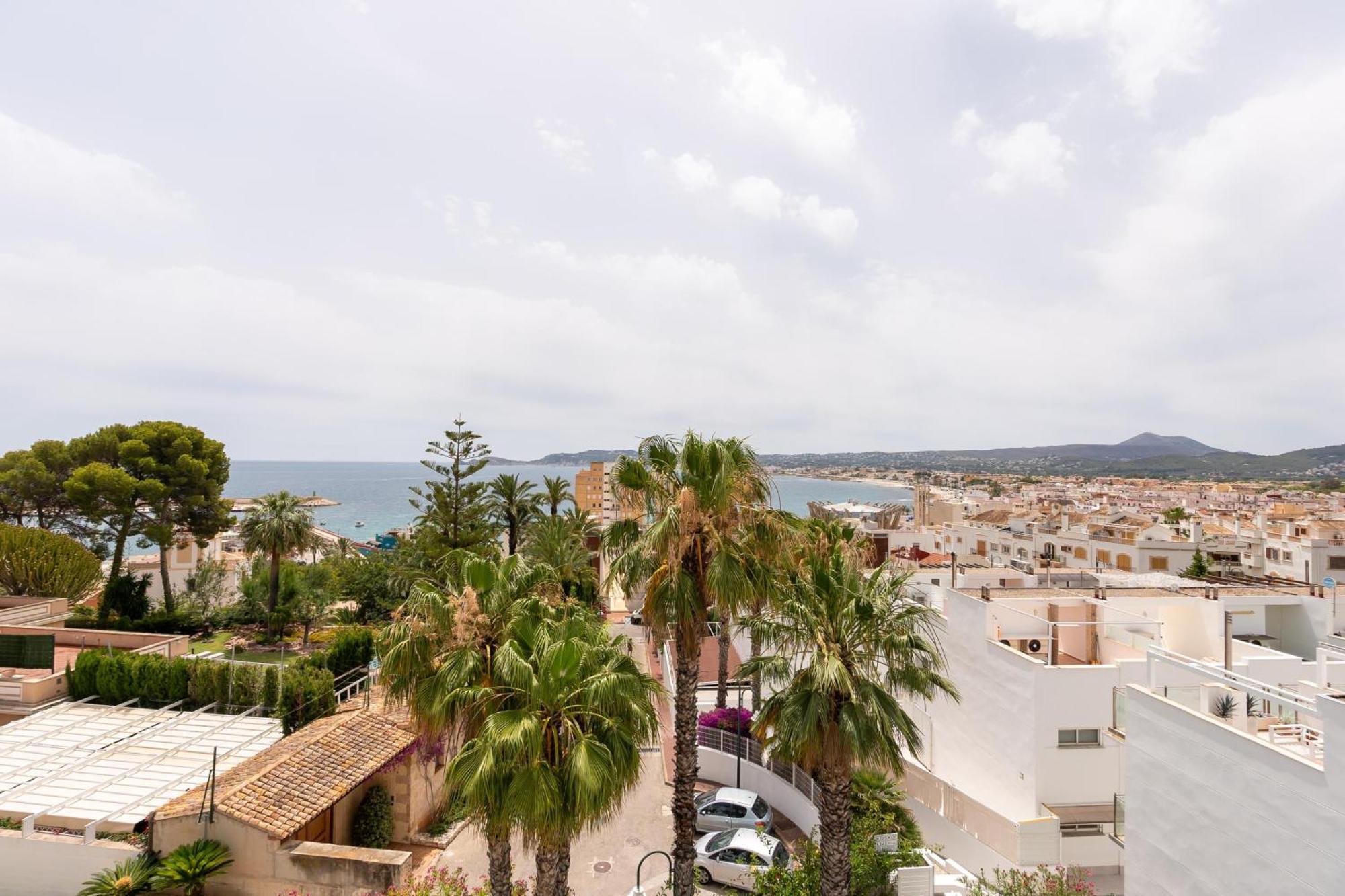 Javea Port Townhouse With Amazing Sea Views & Communal Pool Villa Exterior photo