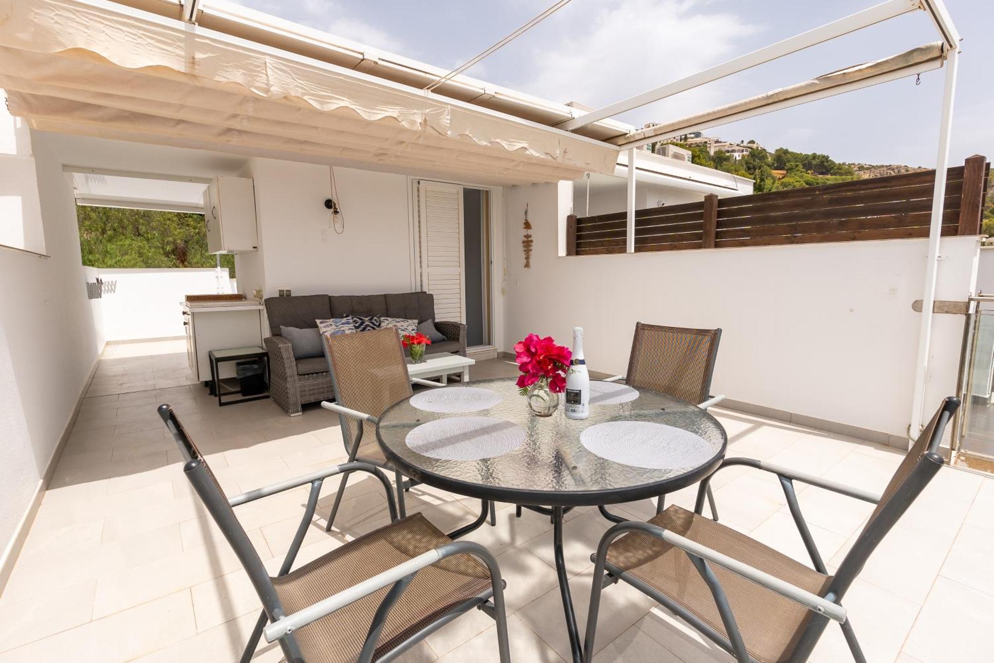Javea Port Townhouse With Amazing Sea Views & Communal Pool Villa Exterior photo
